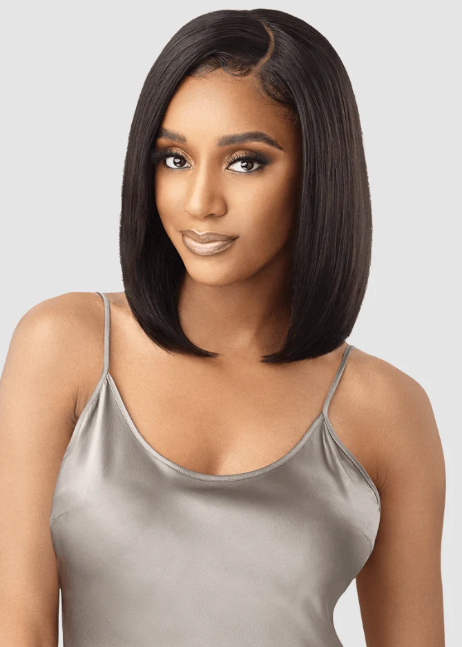Outre My Tresses Black Label HD 13x4 Lace Front Wig - HH VIRGIN STRAIGHT 14" - Image 2