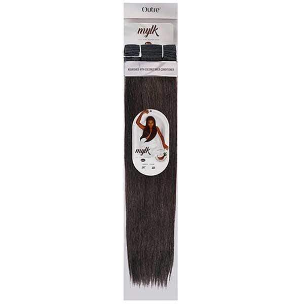 Outre Mylk 100% Remi Human Hair Weave - MYLK YAKI 10~14" - Image 3