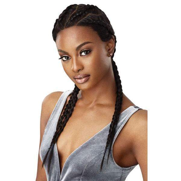 Outre Mytresses Black Label 100% Fully Hand-Tied Lace Wig - NATURAL STRAIGHT - Image 4