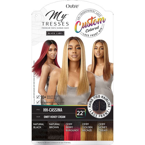 Outre  Mytresses Black Label Custom Colored Lace Full Frontal Wig - CASSINA - Image 5