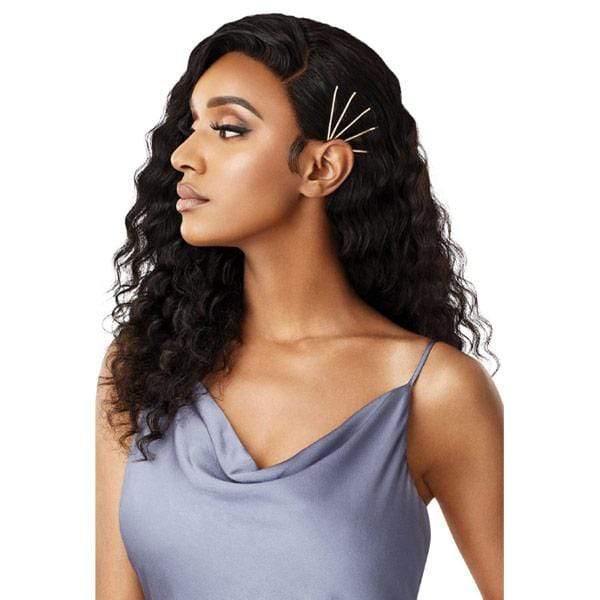 Outre MyTresses Black Label Customized HD Lace Full Frontal Wig - VIRGIN STRAIGHT 14" - Image 5