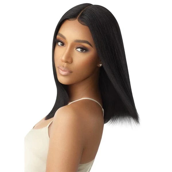 Outre Mytresses Gold Label 100% Human Hair Lace Front Wig - NATURAL STRAIGHT 16" - Image 4