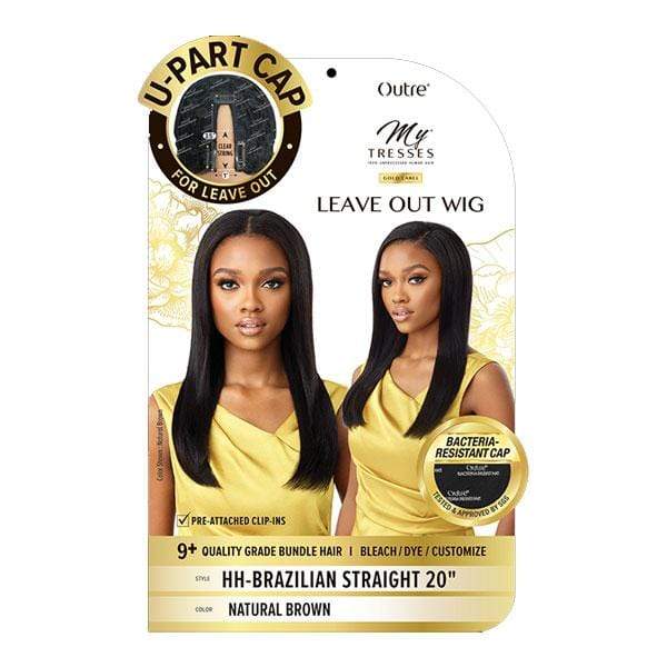 Outre Mytresses Gold Label 100% Human Hair U-Part Cap Wig - BRAZILIAN STRAIGHT 20" - Image 5