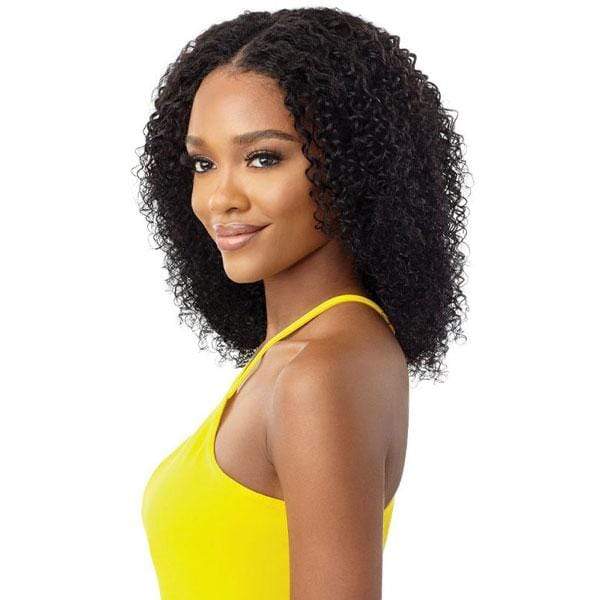 Outre Mytresses Gold Label 100% Human Hair U-Part Cap Wig - CARIBBEAN CURLY 14″ - Image 3