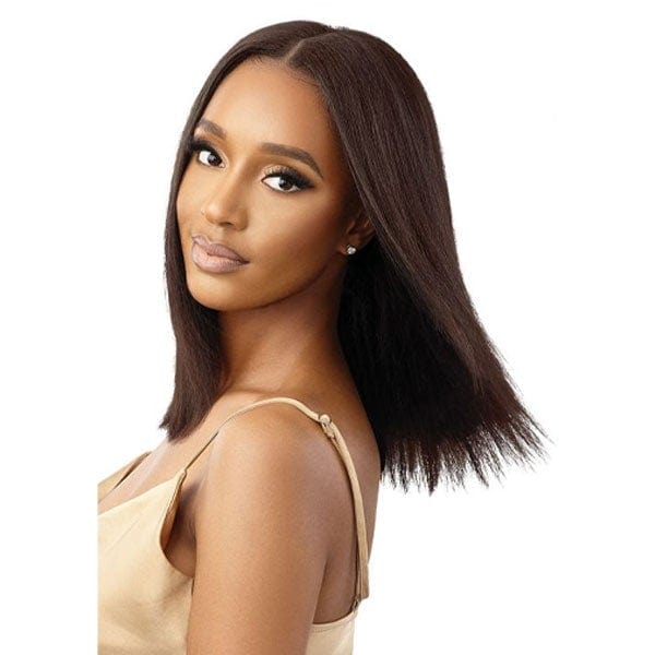 Outre Mytresses Gold Label 100% Human Hair U-Part Cap Wig - DOMINICAN STRAIGHT 14″ - Image 2