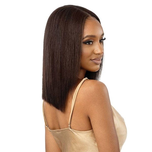 Outre Mytresses Gold Label 100% Human Hair U-Part Cap Wig - DOMINICAN STRAIGHT 14″ - Image 3