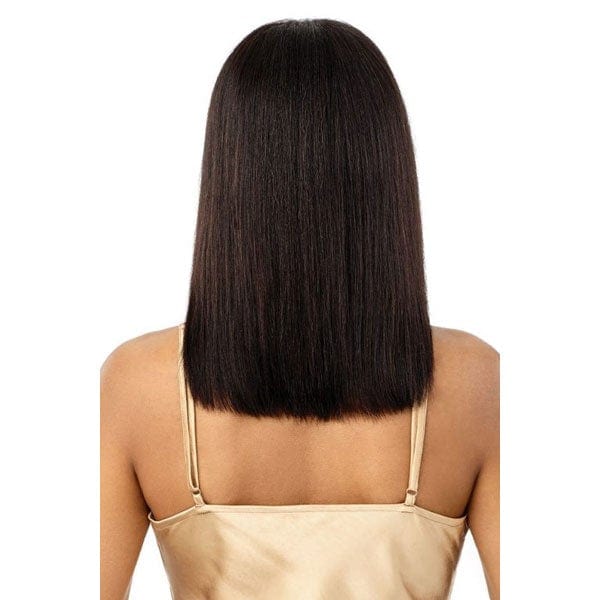 Outre Mytresses Gold Label 100% Human Hair U-Part Cap Wig - DOMINICAN STRAIGHT 14″ - Image 4