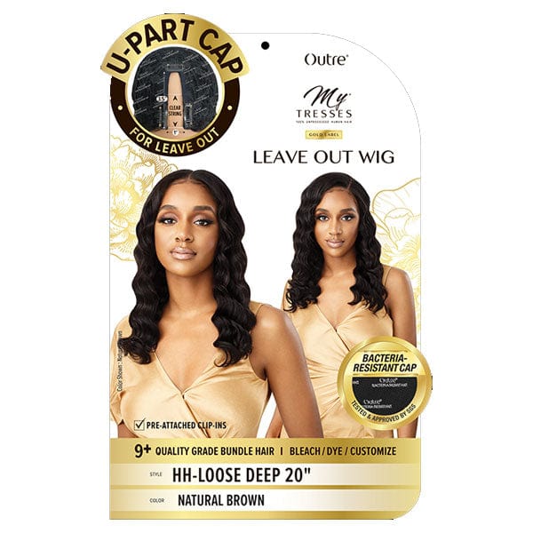 Outre Mytresses Gold Label 100% Human Hair U-Part Cap Wig - LOOSE DEEP 20" - Image 5