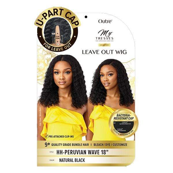 Outre Mytresses Gold Label 100% Human Hair U-Part Cap Wig - PERUVIAN WAVE 18" - Image 5
