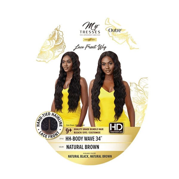 Outre Mytresses Gold Label 100% Human Hair Lace Front Wig - BODY WAVE 34" - Image 3