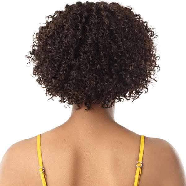 Outre Mytresses Gold Label 100% Human Hair Lace Front Wig - NATURAL BOHO LAYER BOB - Image 3