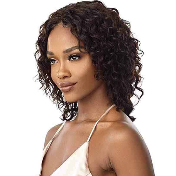 Outre Mytresses Gold Label 100% Human Hair Lace Front Wig - NATURAL CURLY DEEP - Image 3