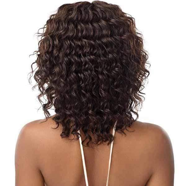 Outre Mytresses Gold Label 100% Human Hair Lace Front Wig - NATURAL CURLY DEEP - Image 4
