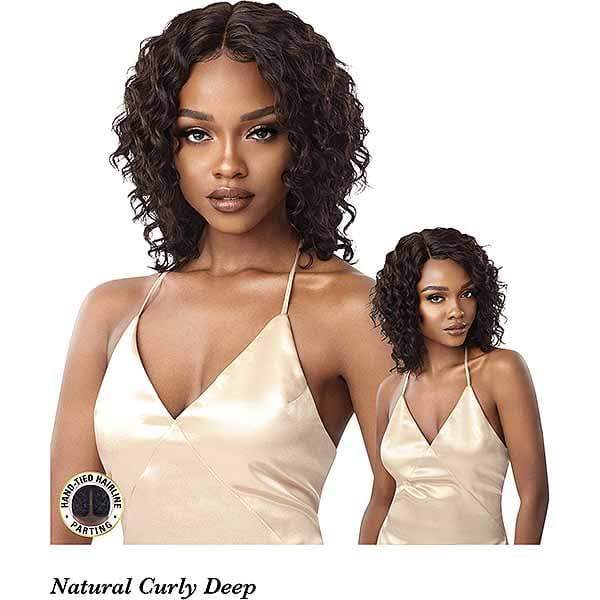 Outre Mytresses Gold Label 100% Human Hair Lace Front Wig - NATURAL CURLY DEEP - Image 5