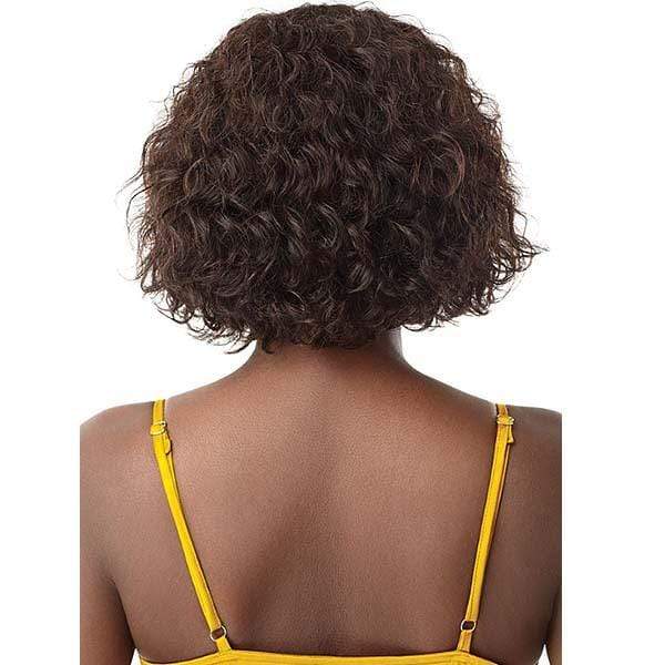 Outre Mytresses Gold Label 100% Human Hair Lace Front Wig - NATURAL JERRY BOB - Image 4