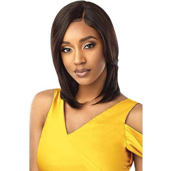 Outre Mytresses Gold Label 100% Human Hair Lace Front Wig - NATURAL STRAIGHT 16-18" - Image 2