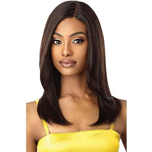 Outre Mytresses Gold Label 100% Human Hair Lace Front Wig - NATURAL STRAIGHT 20-22" - Image 3