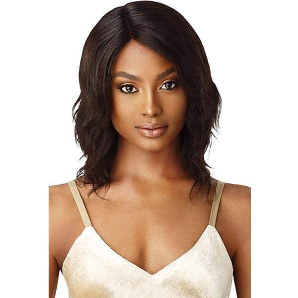 Outre Mytresses Gold Label 100% Human Hair Lace Front Wig - NATURAL WAVE 14" - Image 3