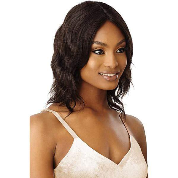 Outre Mytresses Gold Label 100% Human Hair Lace Front Wig - NATURAL WAVE 14" - Image 5