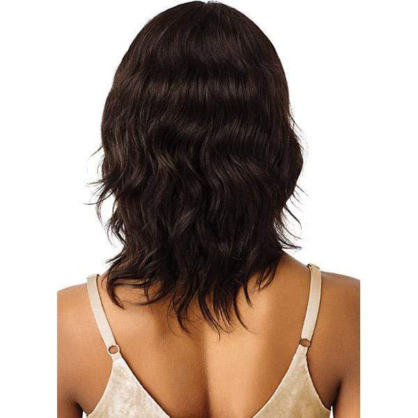 Outre Mytresses Gold Label 100% Human Hair Lace Front Wig - NATURAL WAVE 14" - Image 6