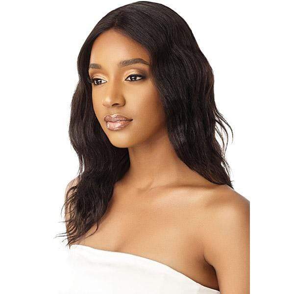 Outre Mytresses Gold Label 100% Human Hair Lace Front Wig - NATURAL WAVE 20" - Image 4