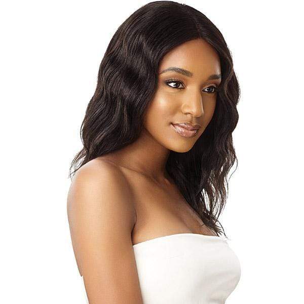 Outre Mytresses Gold Label 100% Human Hair Lace Front Wig - NATURAL WAVE 20" - Image 5
