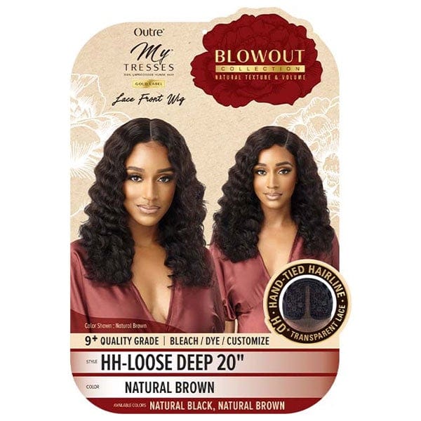 Outre Mytresses Gold Label Blowout 100% Human Hair Lace front Wig - LOOSE DEEP 20" - Image 5