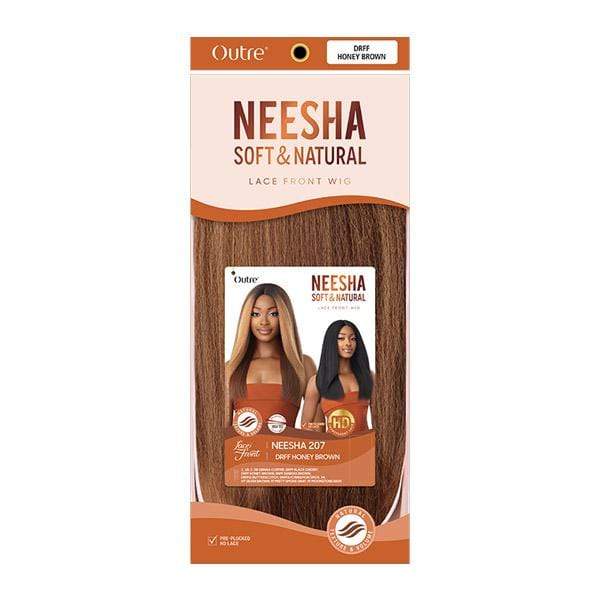 Outre Neesha Soft & Natural Synthetic Swiss Lace Front Wig - NEESHA 207 - Image 8