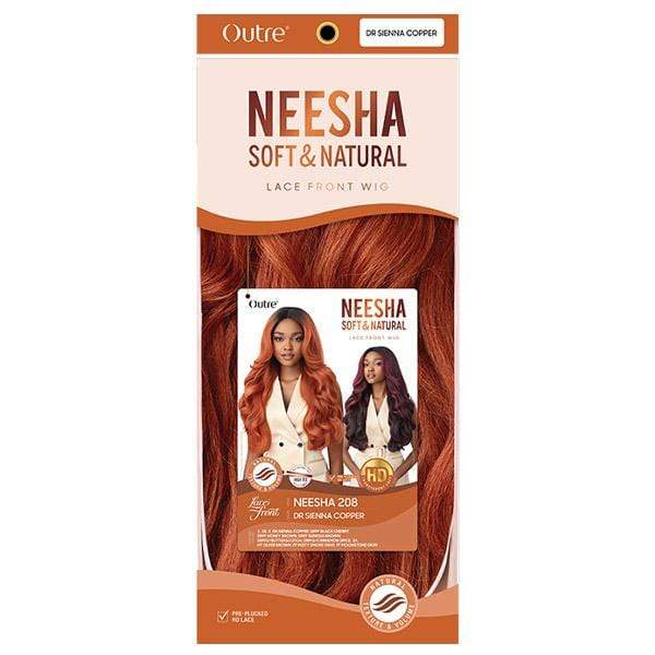 Outre Neesha Soft & Natural Synthetic Swiss Lace Front Wig - NEESHA 208 - Image 8