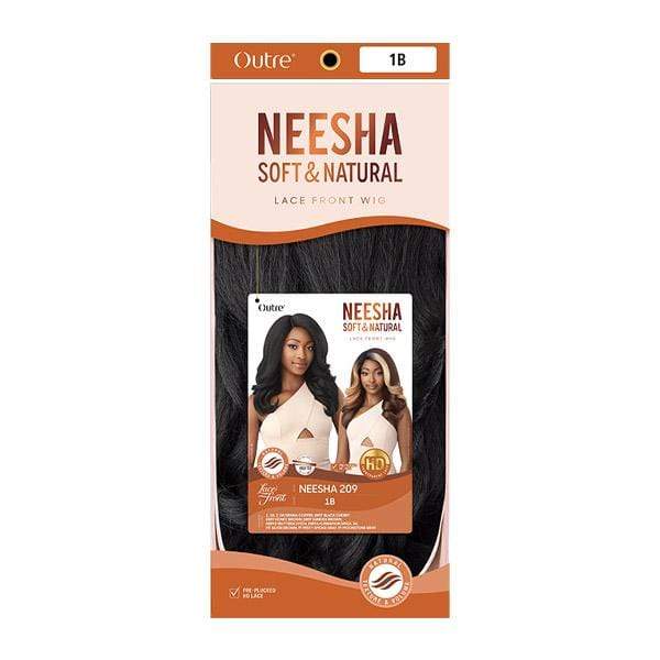 Outre Neesha Soft & Natural Synthetic Swiss Lace Front Wig - NEESHA 209 - Image 8