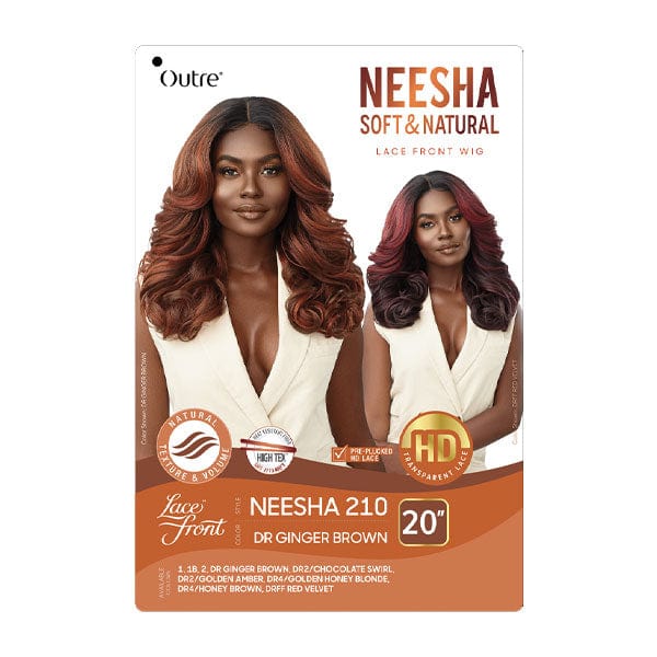 Outre Neesha Soft & Natural Synthetic Swiss Lace Front Wig - NEESHA 210 - Image 5