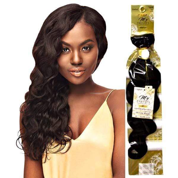 Outre MyTresses Gold Label 100% Human Hair Weave Single Pack - NATURAL BODY 10"-22" - Image 2