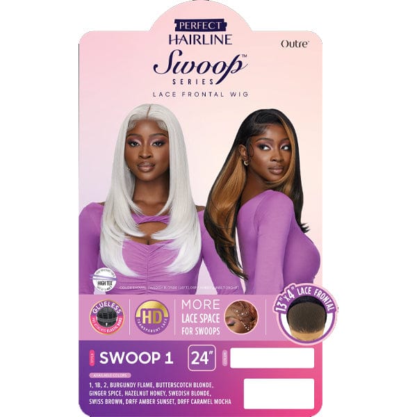 Outre Perfect Hairline Swoop Series Synthetic Lace Frontal Wig - SWOOP1 - Image 6