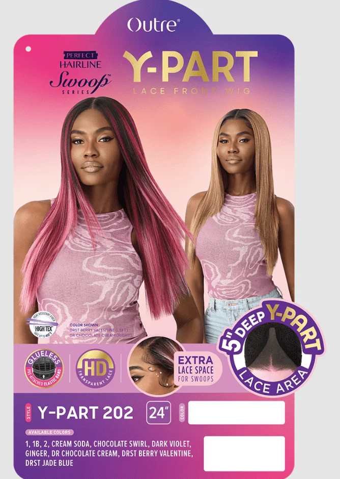 Outre Perfect Hairline Swoop Series Synthetic Lace Part Wig - Y-PART 202 - Image 5