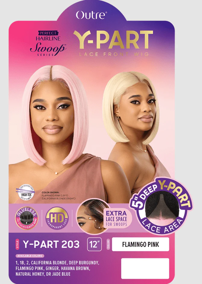 Outre Perfect Hairline Swoop Series Synthetic Lace Part Wig - Y-PART 203 - Image 5
