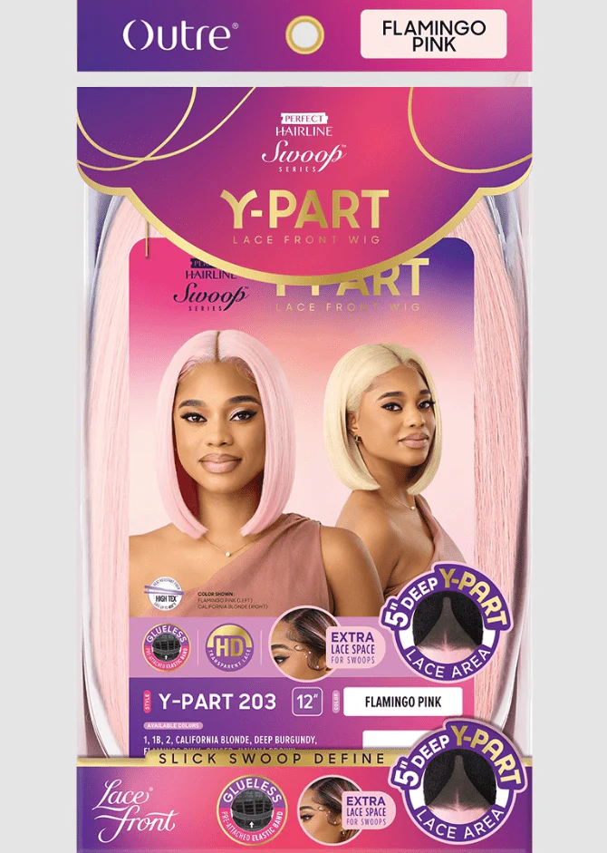 Outre Perfect Hairline Swoop Series Synthetic Lace Part Wig - Y-PART 203 - Image 6