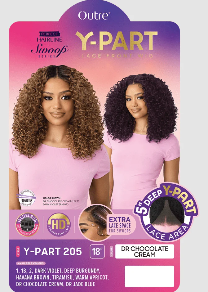 Outre Perfect Hairline Swoop Series Synthetic Lace Part Wig - Y-PART 205 - Image 5
