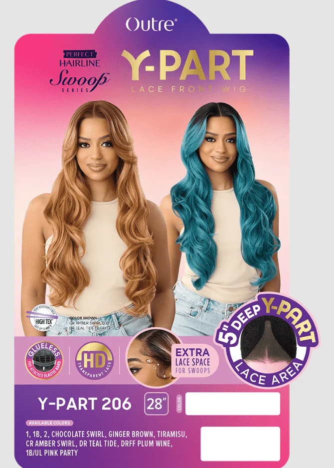 Outre Perfect Hairline Swoop Series Synthetic Lace Part Wig - Y-PART 206 - Image 5
