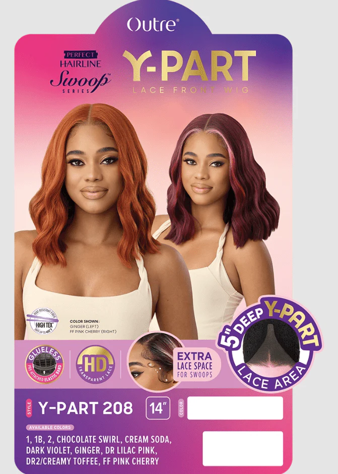 Outre Perfect Hairline Swoop Series Synthetic Lace Part Wig - Y-PART 208 - Image 5