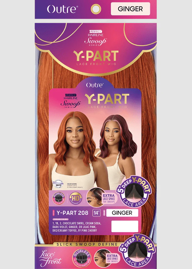 Outre Perfect Hairline Swoop Series Synthetic Lace Part Wig - Y-PART 208 - Image 6