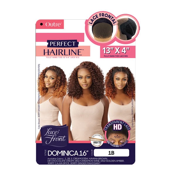 Outre Perfect Hairline Synthetic 13x4 Faux Scalp Lace Front Wig - DOMINICA 16" - Image 6