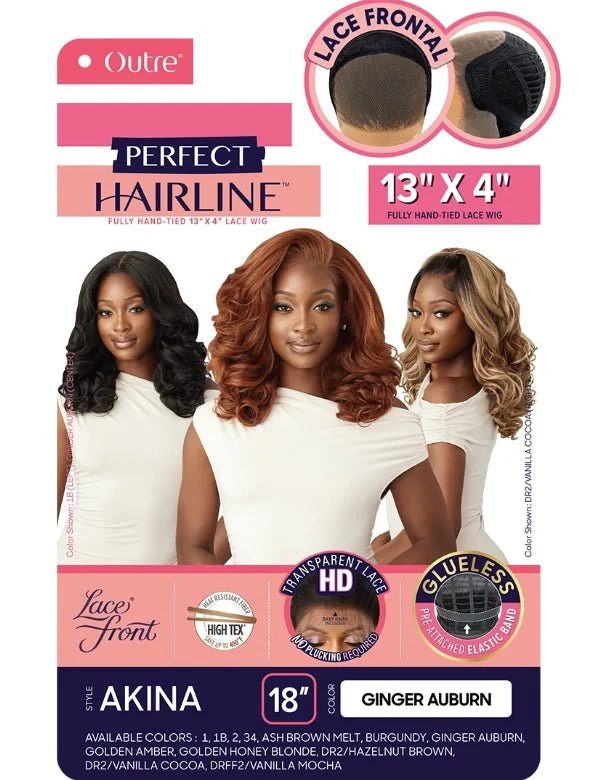 Outre Perfect Hairline Synthetic 13x4 Lace Frontal Wig - AKINA - Image 6