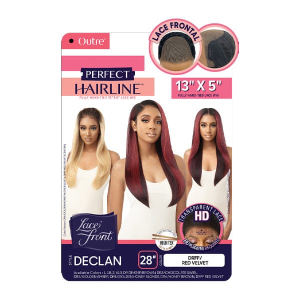 Outre Perfect Hairline Synthetic 13x5 Lace Frontal Wig - DECLAN - Image 6