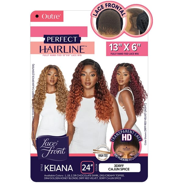 Outre Perfect Hairline Synthetic 13x6 Faux Scalp Lace Front Wig - KEIANA - Image 5