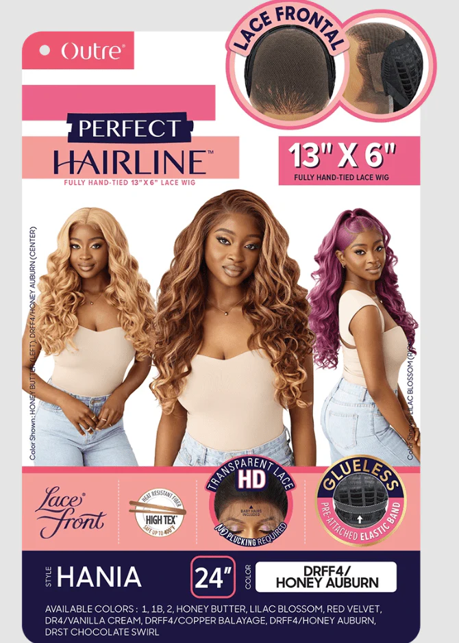 Outre Perfect Hairline Synthetic 13x6 Lace Front Wig - HANIA - Image 6