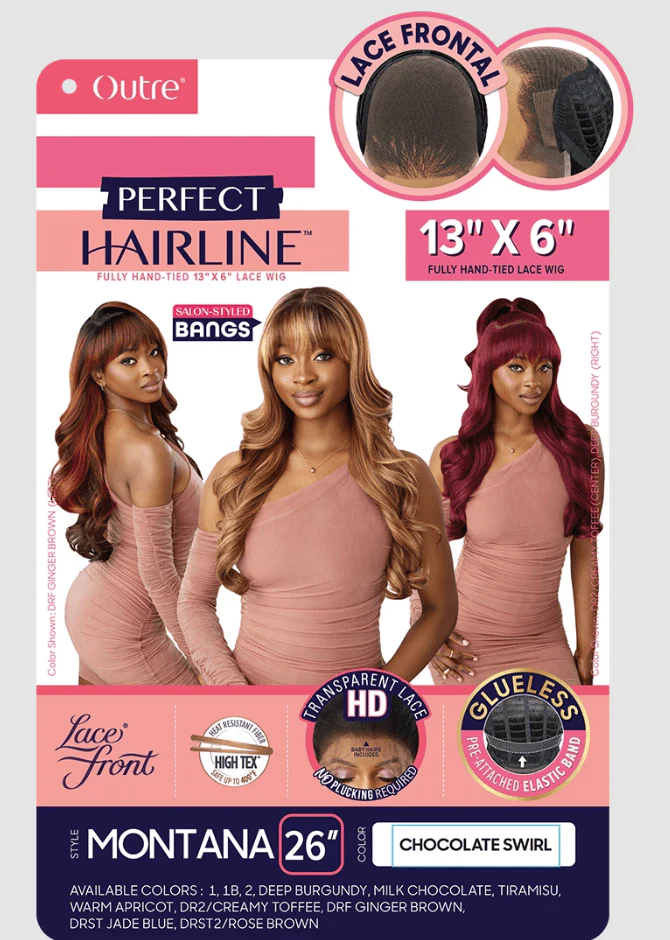 Outre Perfect Hairline Synthetic 13x6 Lace Front Wig - MONTANA - Image 6