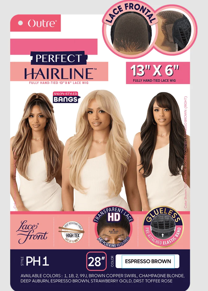 Outre Perfect Hairline Synthetic 13x6 Lace Front Wig - PH 1 - Image 6
