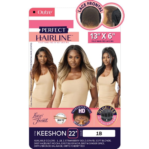 Outre Perfect Hairline Synthetic 13x6 Lace Frontal Wig - KEESHON - Image 6