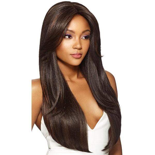 Outre Human Hair Blend 13x4 Optimix Lace Wig - DAPHNE - Image 4