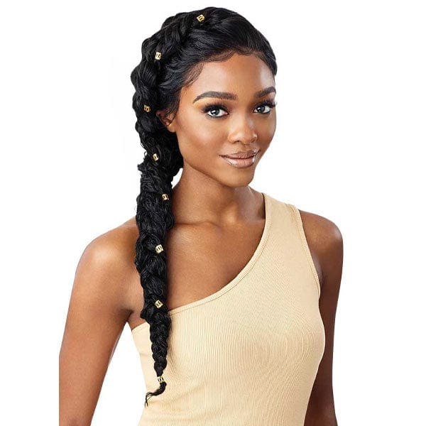 Outre Human Hair Blend 360 Lace Front Wig - KAYREENA - Image 2